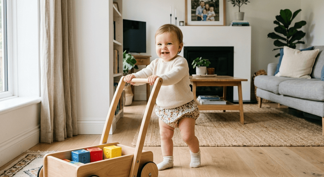 Encouraging the First Steps: Safe Push Toys vs. Traditional Baby Walkers